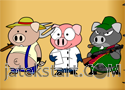 3 Lil Pigs - Home Defense játék