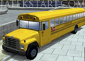 3D School Bus Parking buszos parkolós játékok