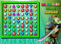 Bejeweled Ninja Turtles hármasítós játék
