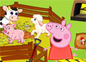 Peppa Pig Feed The Animals nevelj állatokat