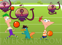 Phineas and Ferb Alien Ball labdajáték idegen lényekkel