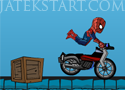 Spiderman Combo Biker pókemberes motoros