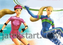 Barbie Snowboard játék