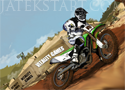 Desert Dirt Motocross motorversenyzős játék