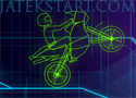 Neon World Biker motoros ügyességi játékok