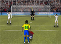 Neymar Football Superstar lőj gólokat a brazil csatárral