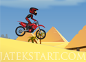 Pyramid Moto Stunts sivatagi motorozás