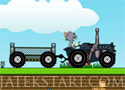 Tom and Jerry Tractor 2 traktorral az úton